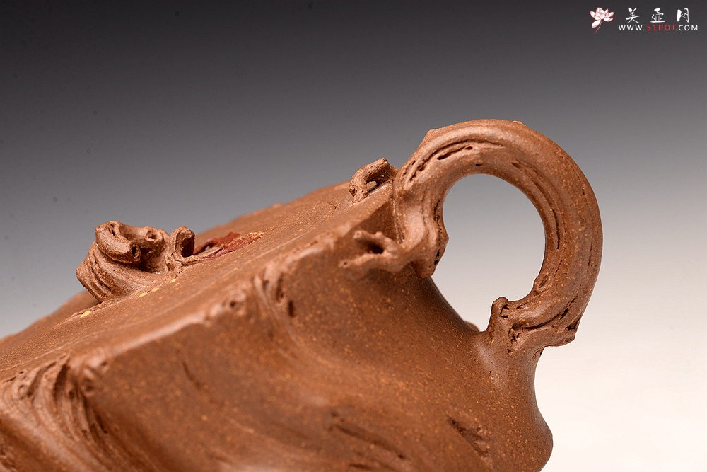 紫砂壶图片：林月长丙申夏全手原创精品 肌理丰富 紫砂新风 学院派 逸林 - 宜兴紫砂壶网