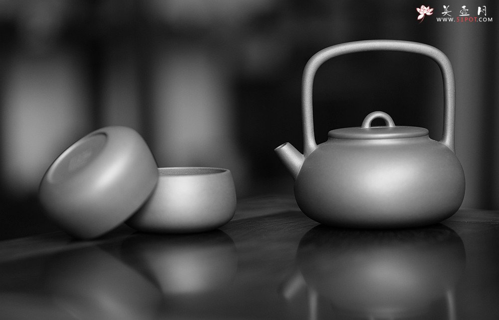 紫砂壶图片：于洪霞丙申春全手作品 清爽秀气 做工精致 提香套组 - 宜兴紫砂壶网