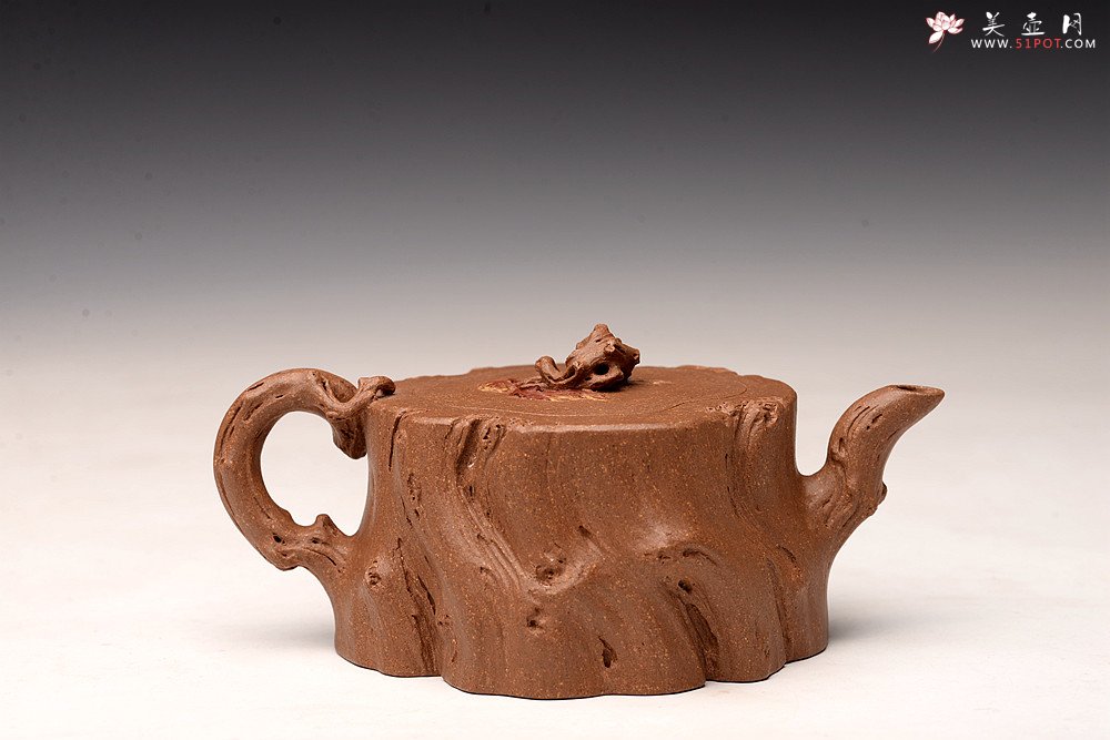 紫砂壶图片：林月长丙申夏全手原创精品 肌理丰富 紫砂新风 学院派 逸林 - 宜兴紫砂壶网