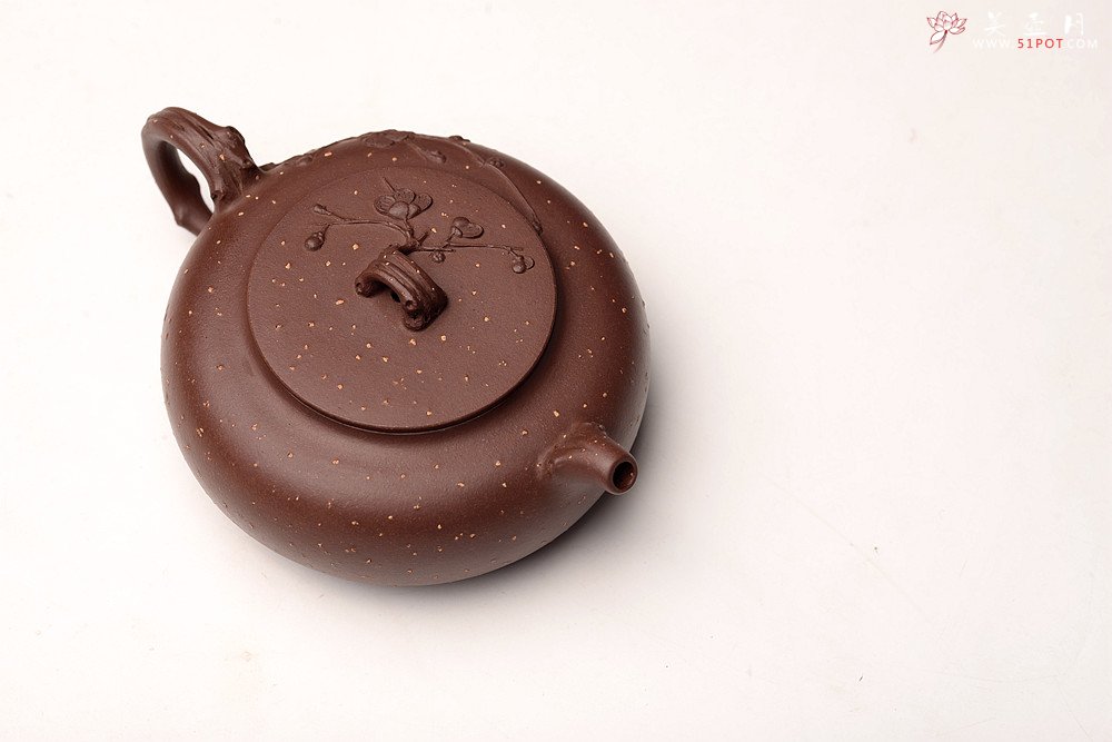紫砂壶图片：潘丹初丙申夏全手作品~ 温文尔雅 踏雪寻梅 灵秀之作 雪中情 - 宜兴紫砂壶网