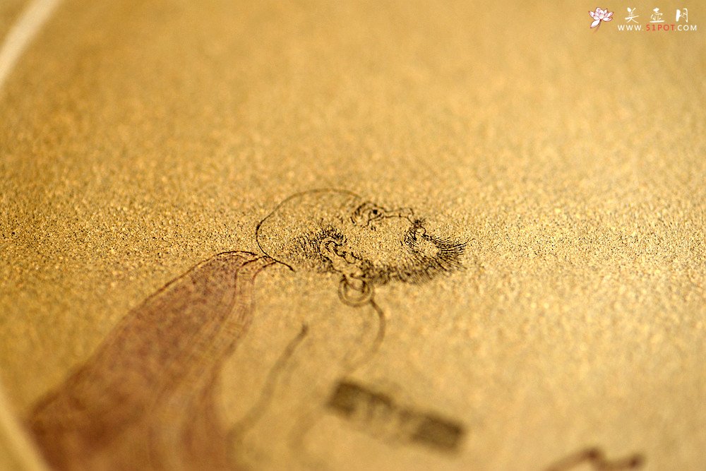 紫砂壶图片：游心堂主人细刻 文气十足 干泡台 赏盘/文盘 - 宜兴紫砂壶网