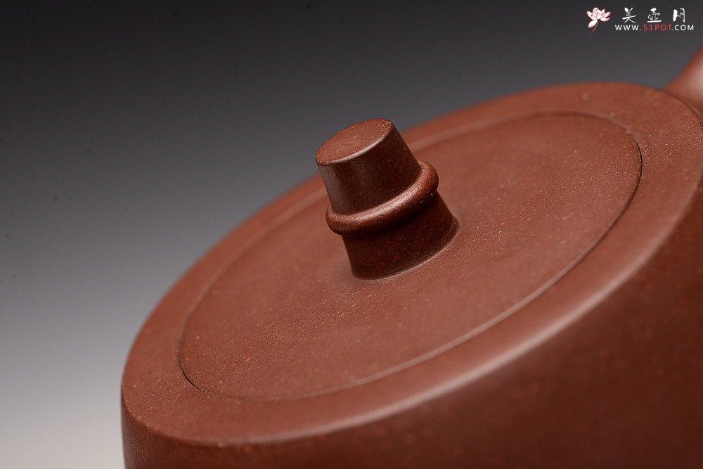 紫砂壶图片：通景山水 丰润挺拔  优质地槽青 全手大汉铎 - 宜兴紫砂壶网