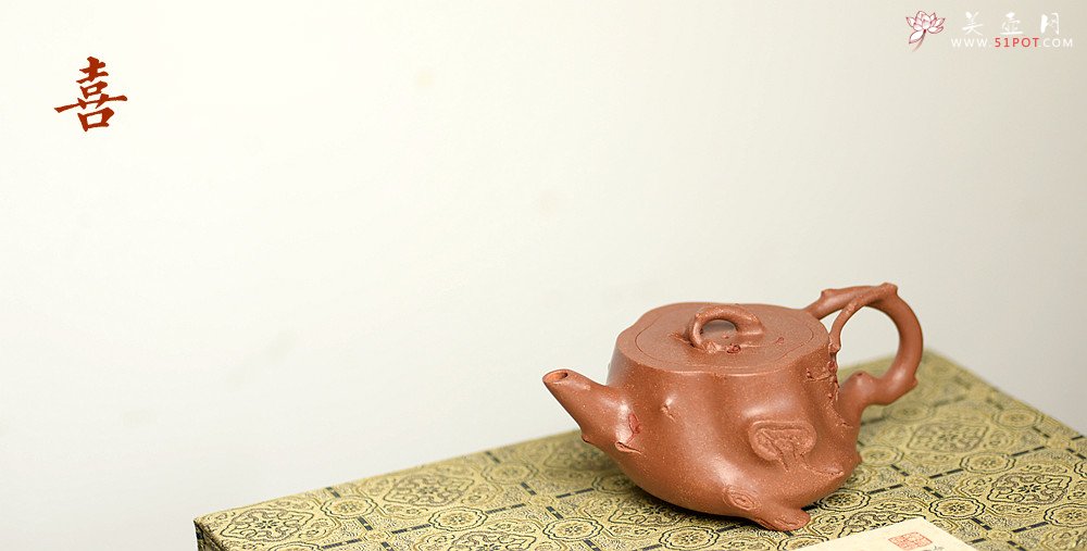 紫砂壶图片：单志萍经典代表作 丙申夏 全手精品花器 喜上眉梢 立体梅花 喜庆~ - 宜兴紫砂壶网