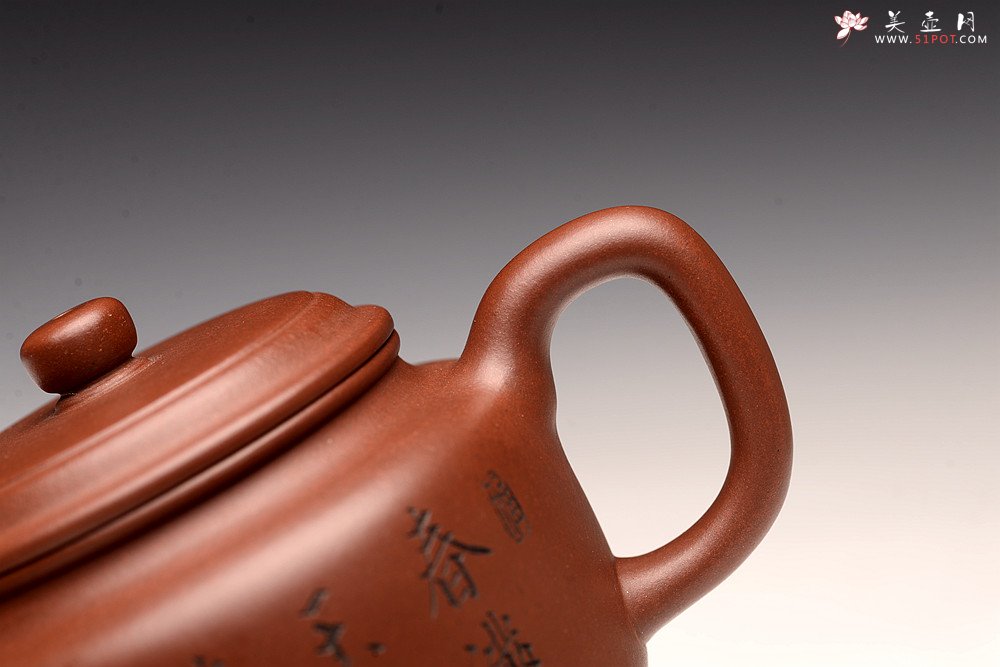 紫砂壶图片：国工师张云熙作品 温文尔雅 德中 传统经典 - 宜兴紫砂壶网