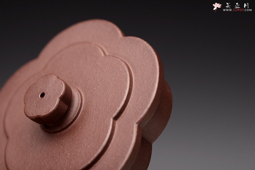 紫砂壶图片：酒虎丙申秋全手新作  梅花周盘 摹古之作 颇具难度 精工 仅此一件 - 宜兴紫砂壶网