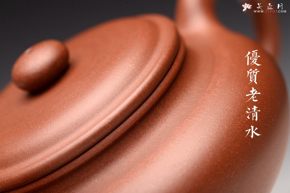 紫砂壶图片：顾小英丙申夏新作 形神兼备 传统经典 全手扁腹 推荐~ - 宜兴紫砂壶网