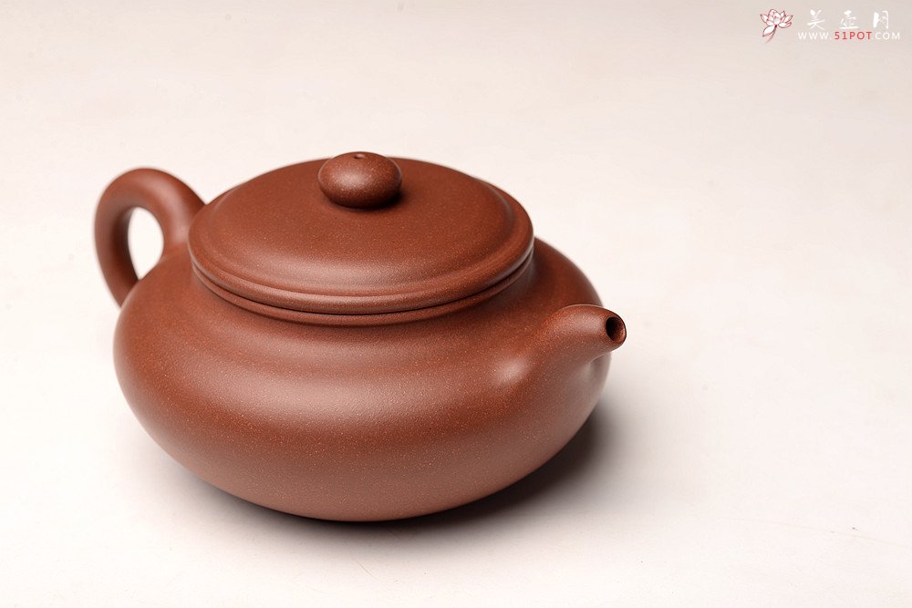 紫砂壶图片：顾小英丙申夏新作 形神兼备 传统经典 全手扁腹 推荐~ - 宜兴紫砂壶网