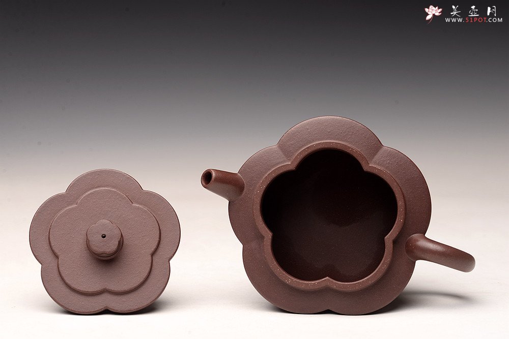紫砂壶图片：酒虎丙申秋全手新作  梅花周盘 摹古之作 颇具难度 精工 仅此一件 - 宜兴紫砂壶网