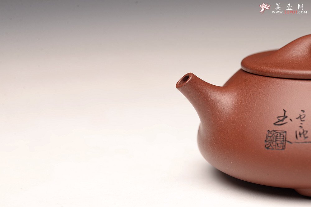 紫砂壶图片：厚重古朴 文人气息 景舟石瓢 送礼自品俱佳 精品 - 宜兴紫砂壶网