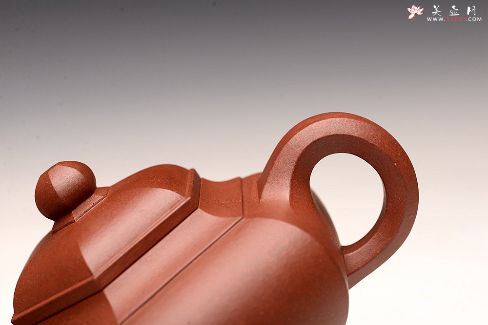 紫砂壶图片：干净利索 实用佳品 全手小珍六方 精工实力派 - 宜兴紫砂壶网