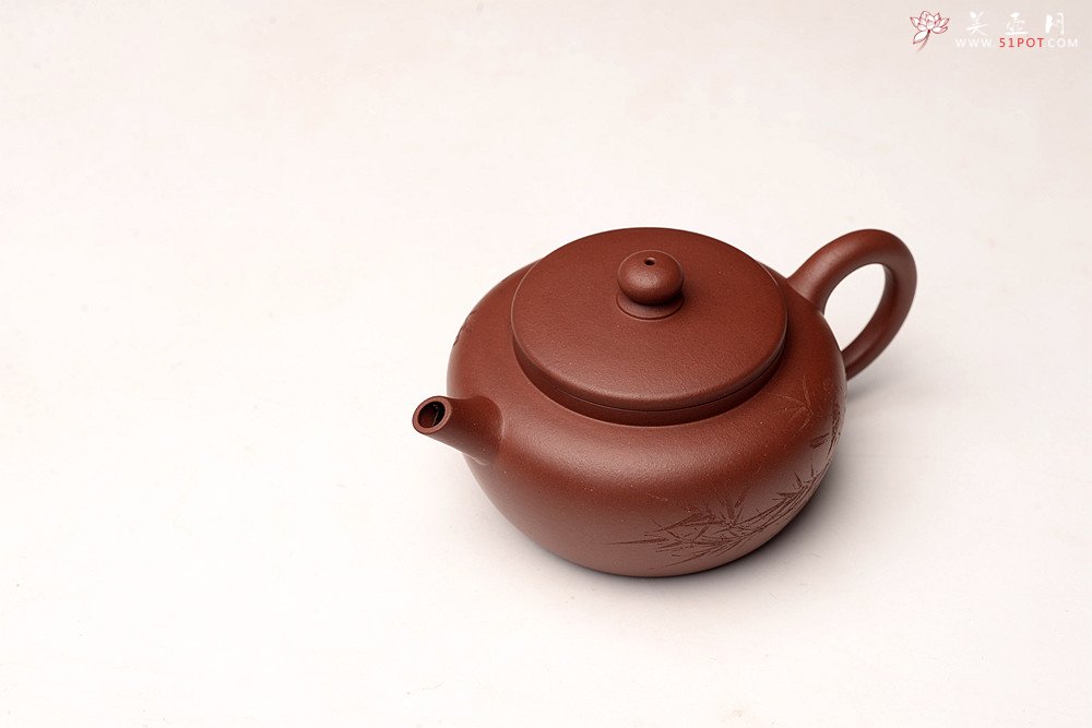 紫砂壶图片：储俊伟丙申夏 全手新作 大口实用 赵辉装饰 明针优秀 传统 平盖莲子 - 宜兴紫砂壶网