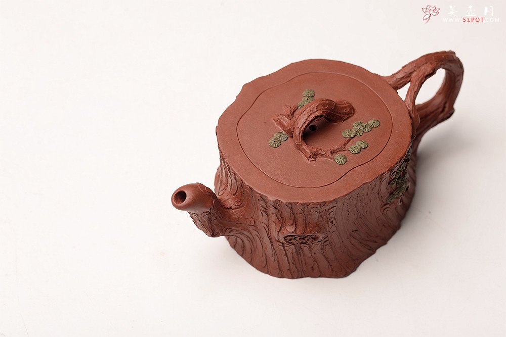 紫砂壶图片：单志萍原创精品 全手松桩 气韵长流 俊雅之风 - 宜兴紫砂壶网