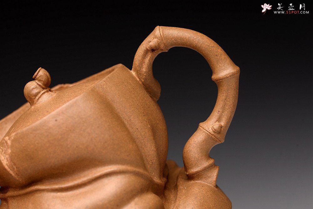 紫砂壶图片：林秀明丙申夏 全手精品 文心入泥 原创作品 永怡 灵秀玩味 - 宜兴紫砂壶网