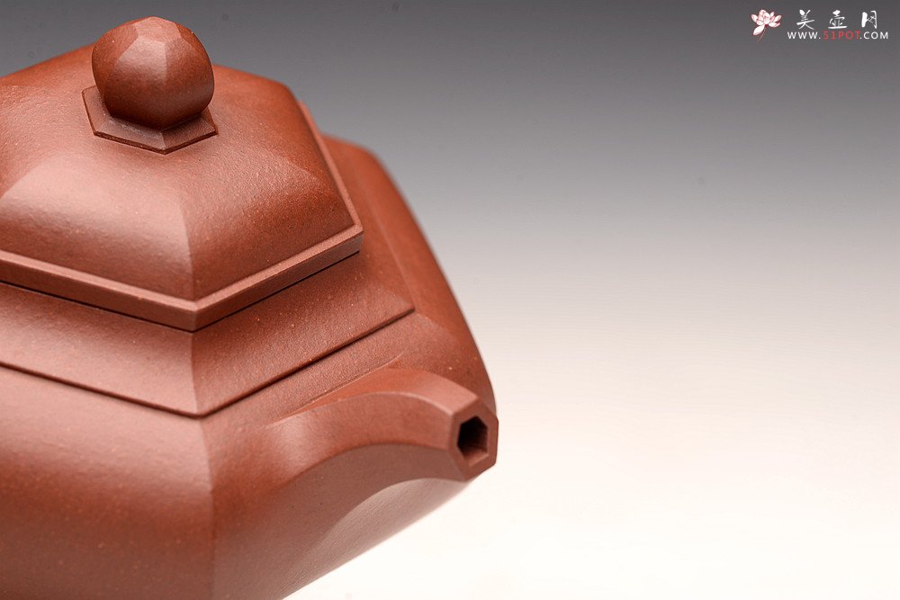 紫砂壶图片：干净利索 实用佳品 全手小珍六方 精工实力派 - 宜兴紫砂壶网