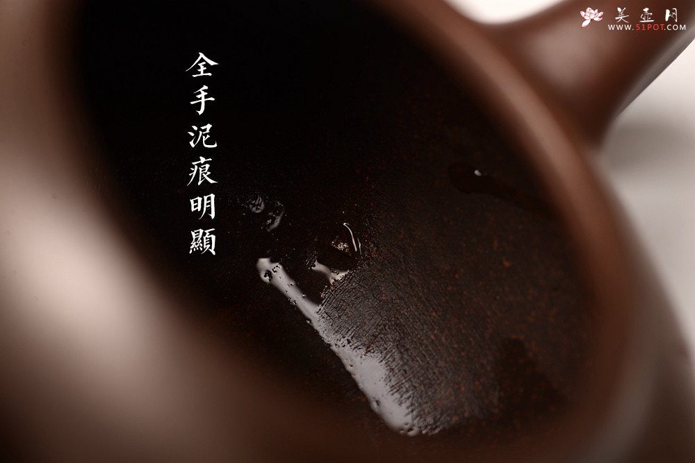 紫砂壶图片：沈秋伟经典作品 气窑窑变 高路精刻 传统全手工 线条舒畅 果元 - 宜兴紫砂壶网