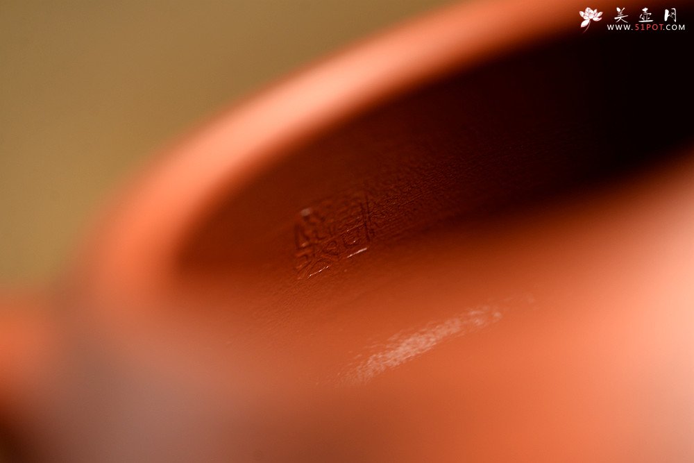 紫砂壶图片：张云熙丙申夏全手精品 雅致耐品 杀茶利器 新味朱泥石瓢 装饰文气 - 宜兴紫砂壶网