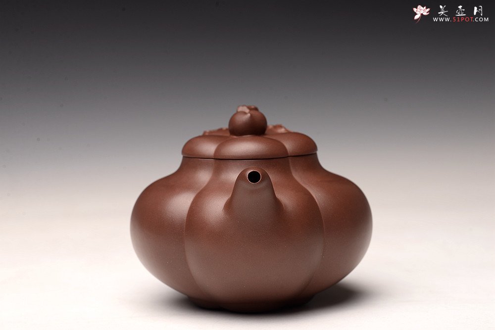 紫砂壶图片：酒虎丙申夏精心之作 大气磅礴 全手工上合桃 做工精致 高峻挺拔 - 宜兴紫砂壶网