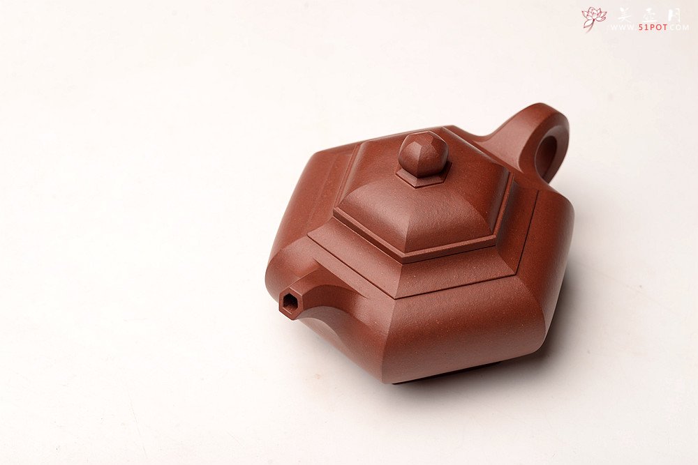 紫砂壶图片：干净利索 实用佳品 全手小珍六方 精工实力派 - 宜兴紫砂壶网