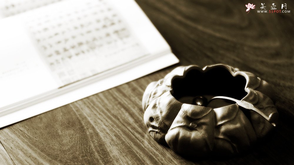 紫砂壶图片：林秀明丙申夏全手原创作品  文房雅器 龙鳞水盂 - 宜兴紫砂壶网