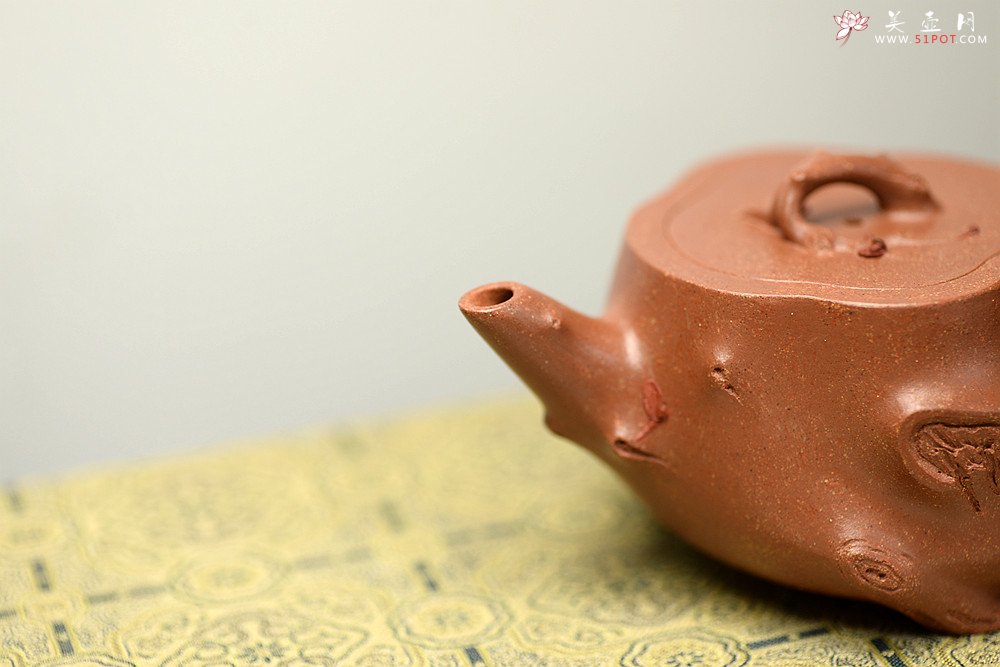 紫砂壶图片：单志萍经典代表作 丙申夏 全手精品花器 喜上眉梢 立体梅花 喜庆~ - 宜兴紫砂壶网