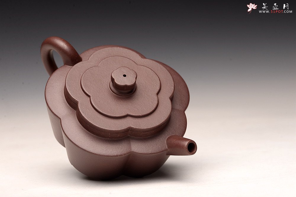 紫砂壶图片：酒虎丙申秋全手新作  梅花周盘 摹古之作 颇具难度 精工 仅此一件 - 宜兴紫砂壶网
