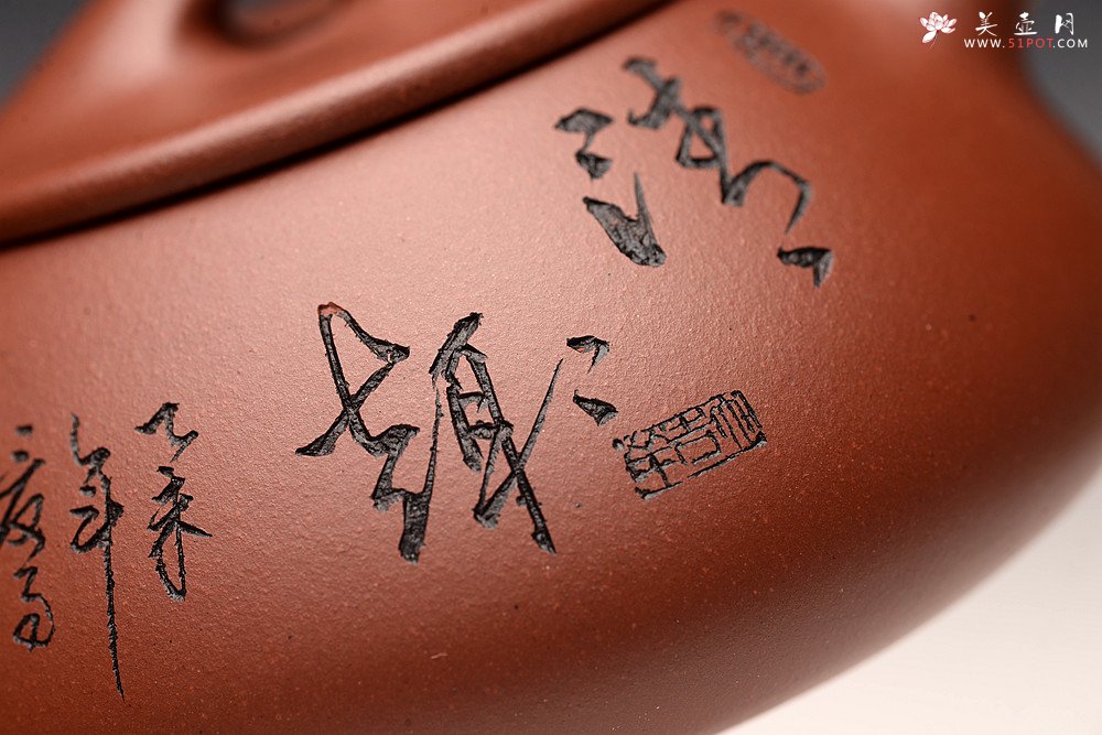 紫砂壶图片：厚重古朴 文人气息 景舟石瓢 送礼自品俱佳 精品 - 宜兴紫砂壶网