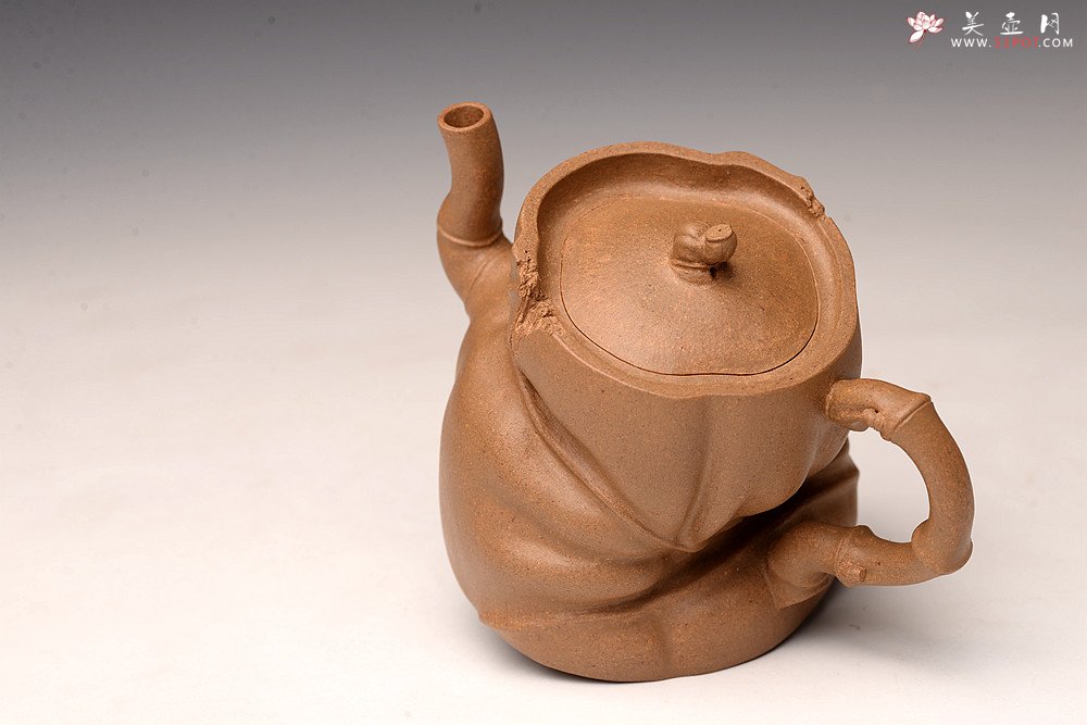 紫砂壶图片：林秀明丙申夏 全手精品 文心入泥 原创作品 永怡 灵秀玩味 - 宜兴紫砂壶网