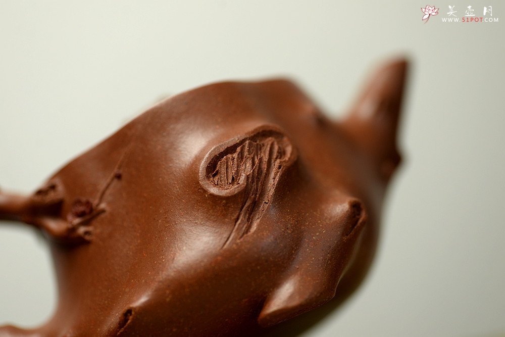 紫砂壶图片：单志萍经典代表作 丙申夏 全手精品花器 喜上眉梢 立体梅花 喜庆~ - 宜兴紫砂壶网