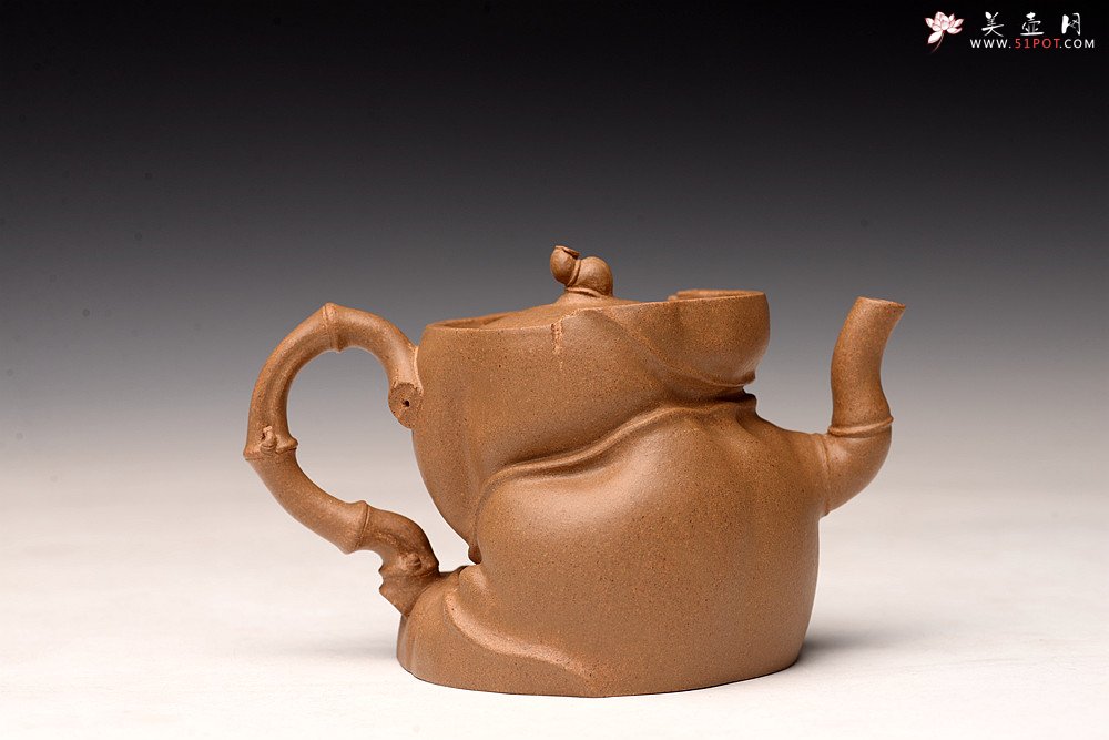 紫砂壶图片：林秀明丙申夏 全手精品 文心入泥 原创作品 永怡 灵秀玩味 - 宜兴紫砂壶网