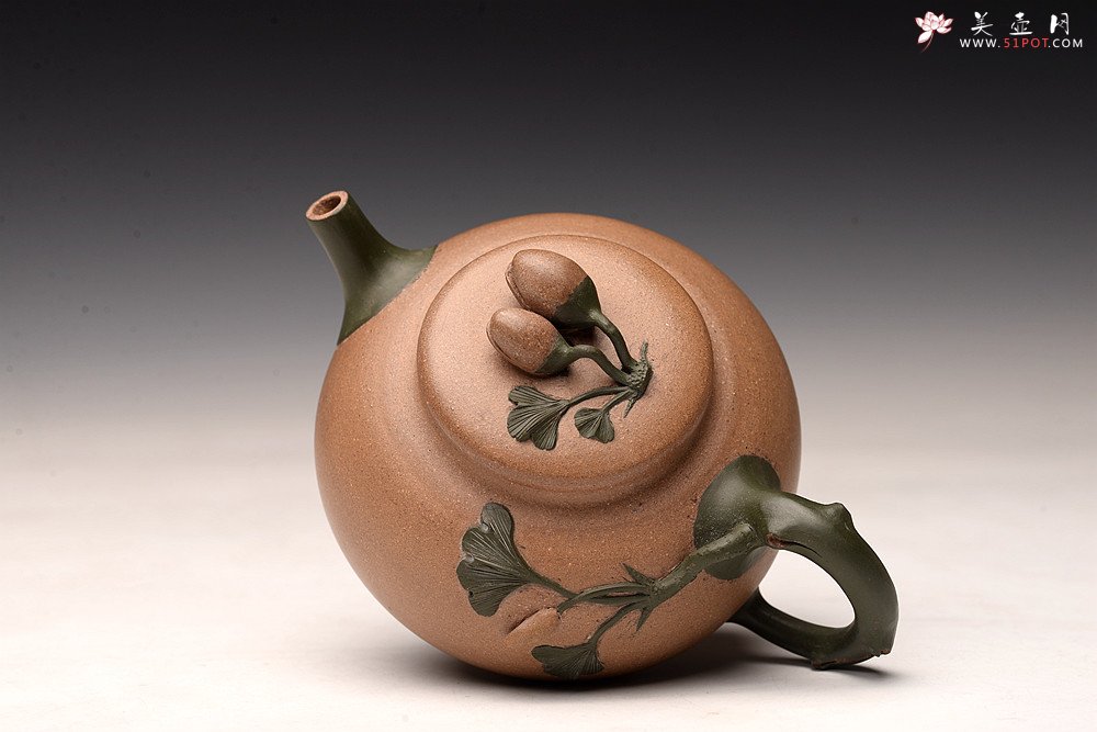 紫砂壶图片：蔡一强丙申夏全手作品 开心果 田园之乐 寓意吉祥 - 宜兴紫砂壶网