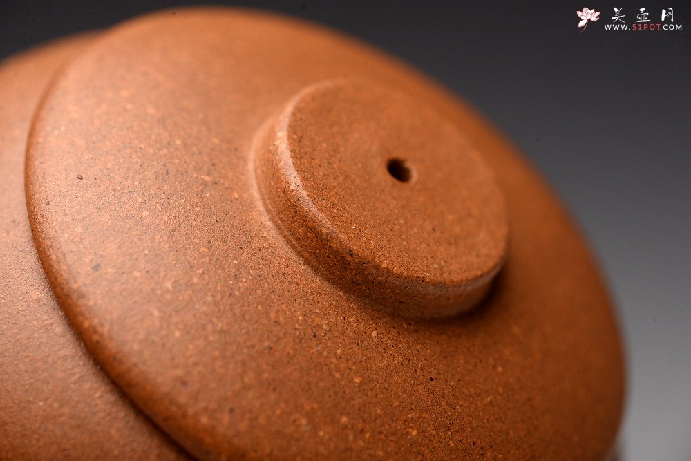 紫砂壶图片：摹古心经巨轮 古朴耐品 实用传神 古拙小炮 - 宜兴紫砂壶网