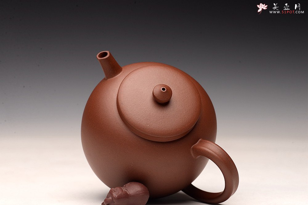 紫砂壶图片：于洪霞丙申秋全手新作 线条简练 饱满精神 明式龙蛋 - 宜兴紫砂壶网