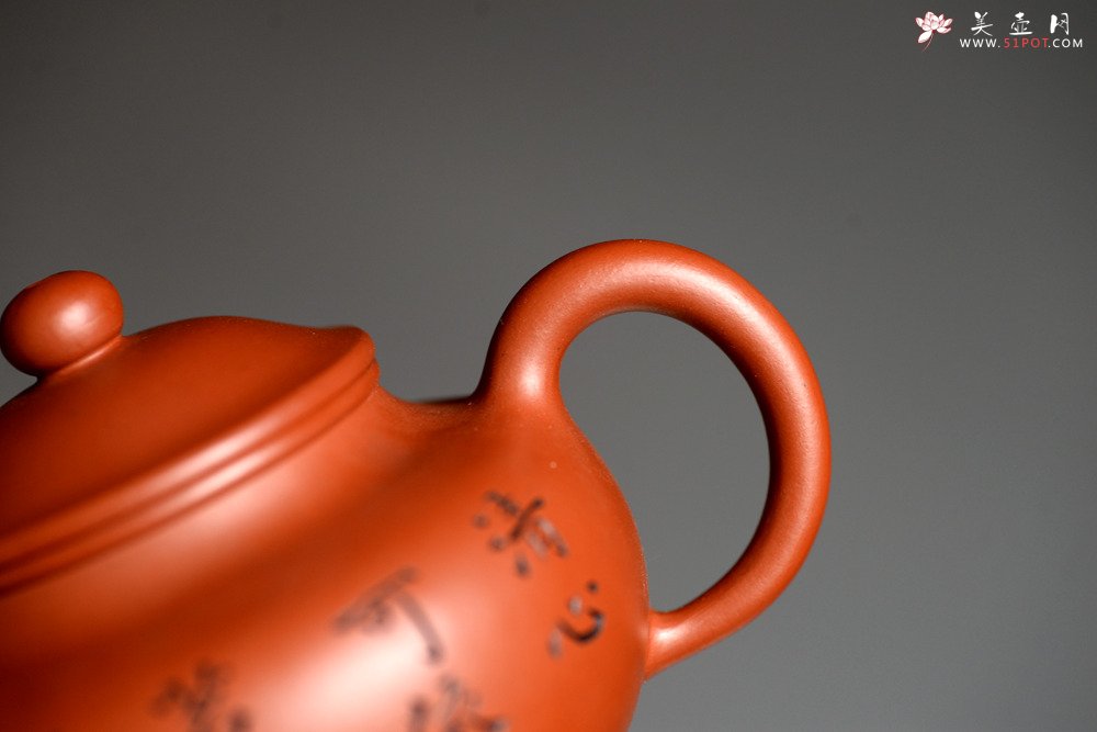 紫砂壶图片：实用有趣 原矿赵庄朱泥之小莲子 - 宜兴紫砂壶网