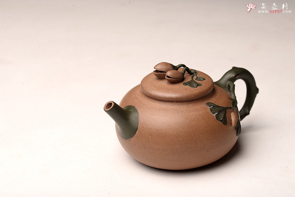 紫砂壶图片：蔡一强丙申夏全手作品 开心果 田园之乐 寓意吉祥 - 宜兴紫砂壶网