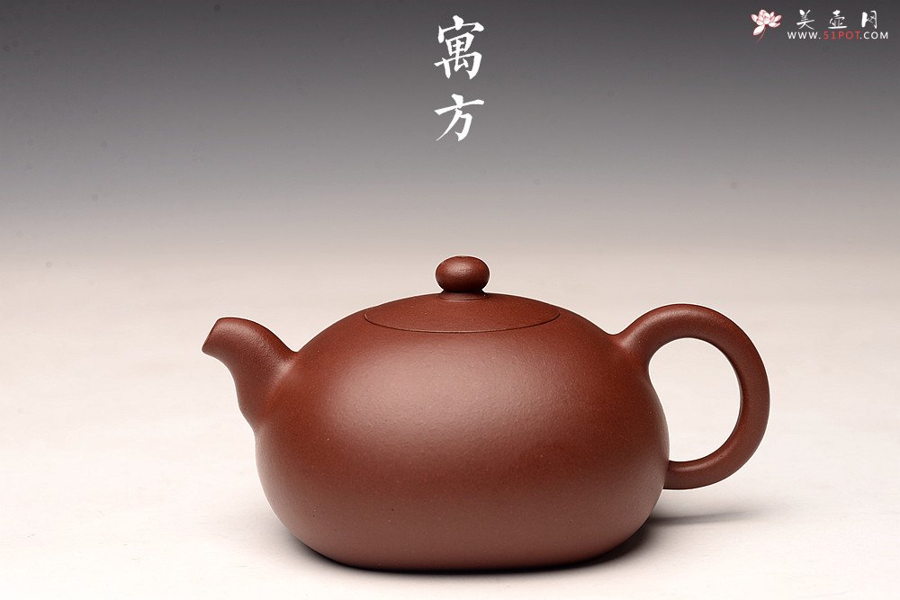 紫砂壶图片：储俊伟丙申秋作品 方圆之魅 素芳雅致 全手寓方 - 宜兴紫砂壶网