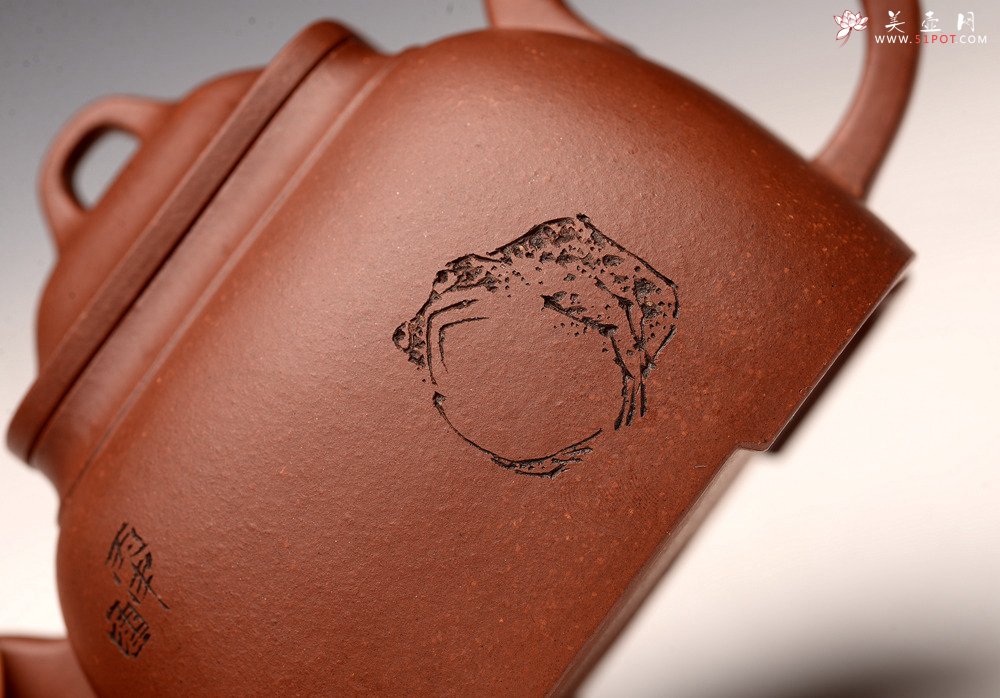 紫砂壶图片：雍容有力 单片拍打 全手工方舟  - 宜兴紫砂壶网