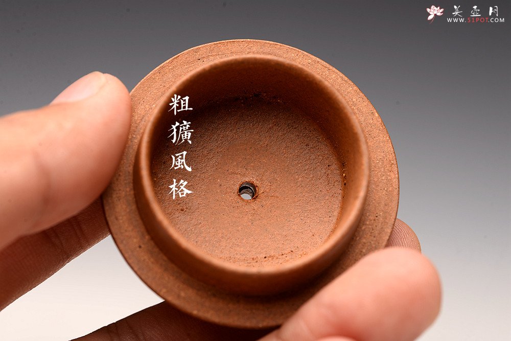 紫砂壶图片：摹古心经巨轮 古朴耐品 实用传神 古拙小炮 - 宜兴紫砂壶网