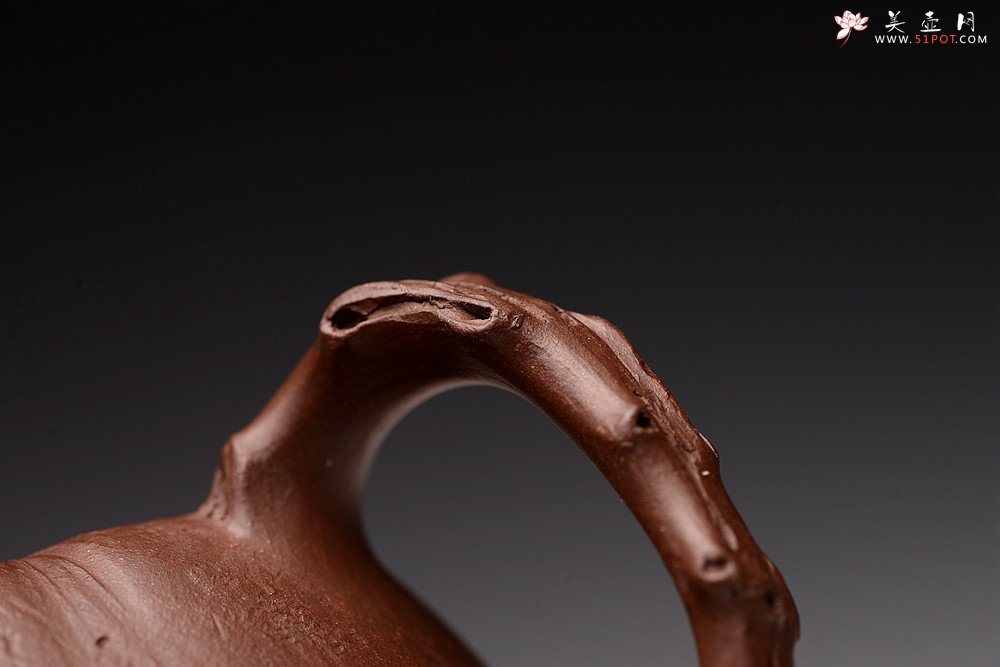 紫砂壶图片：花货新风尚 妙趣横生 潘丹初经典全手之作 玄木 木叶动秋声~ - 宜兴紫砂壶网