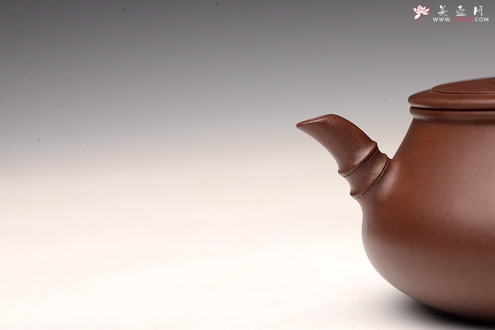 紫砂壶图片：江家风范 雅致清秀 实力之作 全手刹凹清风竹影 居不可无竹~ - 宜兴紫砂壶网