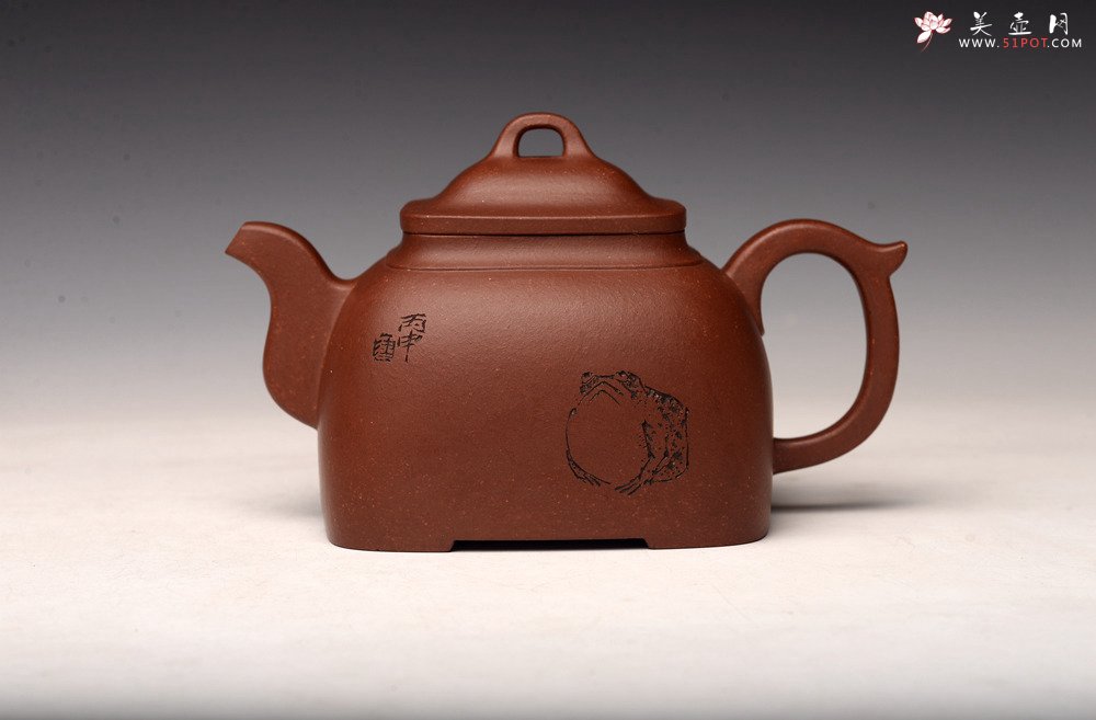 紫砂壶图片：雍容有力 单片拍打 全手工方舟  - 宜兴紫砂壶网