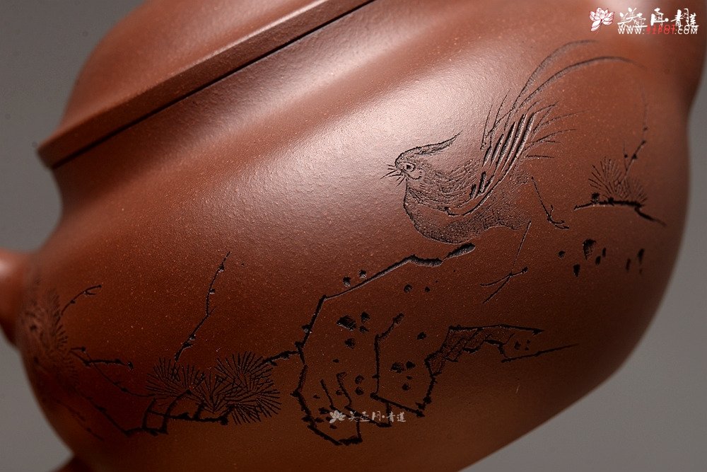 紫砂壶图片：钱伟刚新品 莲子 器型饱满 实用佳品 - 宜兴紫砂壶网