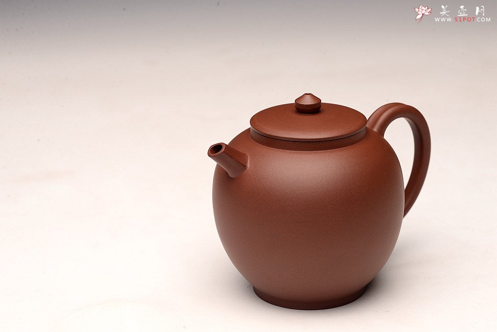 紫砂壶图片：于洪霞丙申秋全手新作 线条简练 饱满精神 明式龙蛋 - 宜兴紫砂壶网