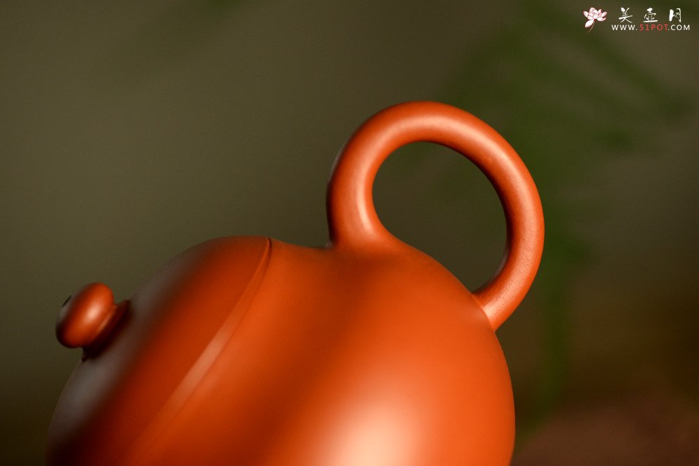 紫砂壶图片：只为茶人 传统器形 古雅大方 优质朱泥 全手君德 - 宜兴紫砂壶网