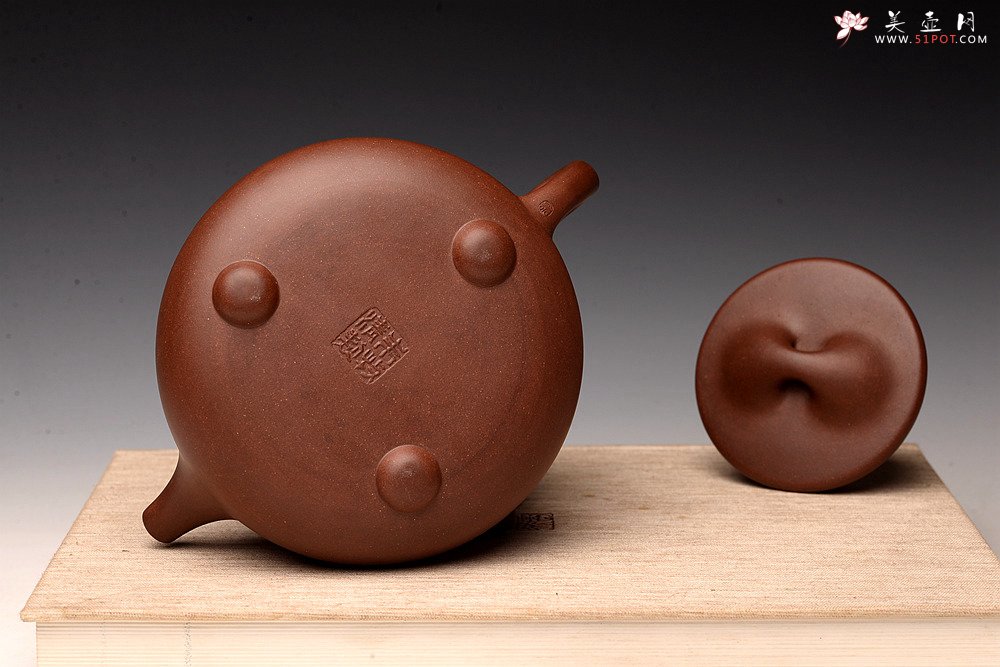 紫砂壶图片：朱牧清新作 豪放大气 不拘小节  大石瓢 - 宜兴紫砂壶网