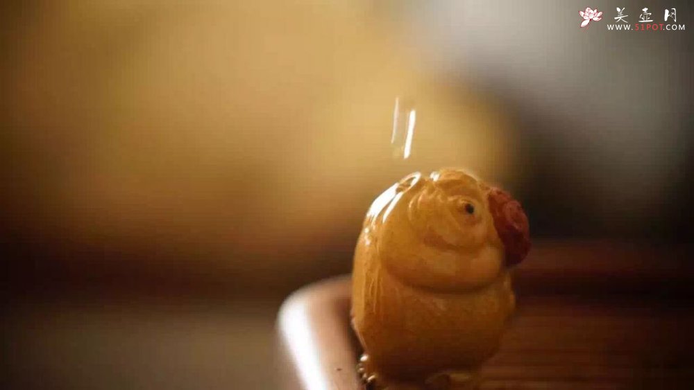 紫砂壶图片： 茶盘尤物  做工精细 生动传神 寓意吉祥之鸿运当头 - 宜兴紫砂壶网