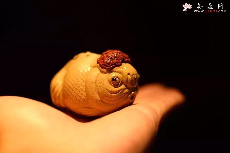 紫砂壶图片： 茶盘尤物  做工精细 生动传神 寓意吉祥之鸿运当头 - 宜兴紫砂壶网