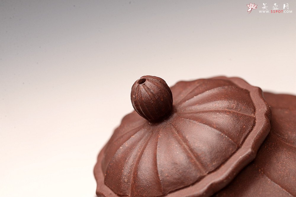 紫砂壶图片：周斌丙申秋全手演绎筋囊器 银台醉客 颇具难度 线条流畅 - 宜兴紫砂壶网