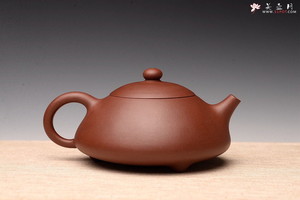 紫砂壶图片：柔中带刚 西施瓢 - 宜兴紫砂壶网