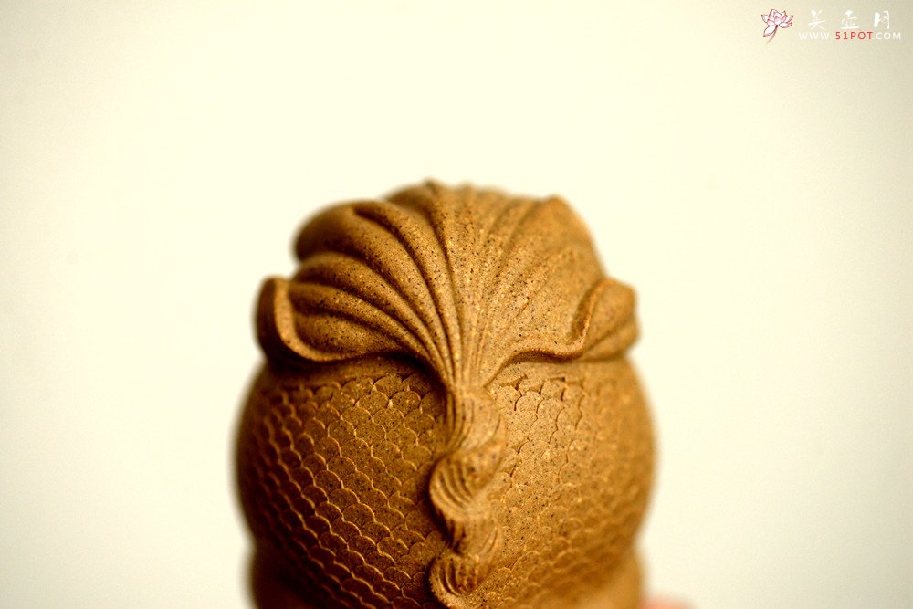 紫砂壶图片： 茶盘尤物  做工精细 生动传神 寓意吉祥之鸿运当头 - 宜兴紫砂壶网