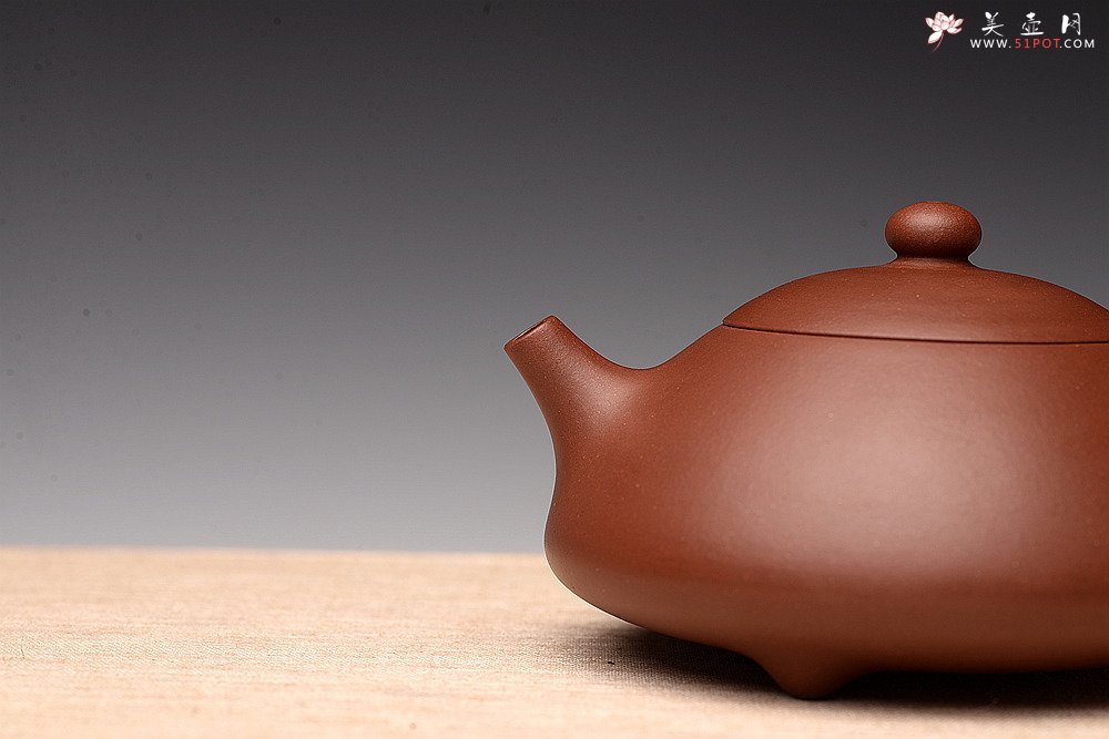 紫砂壶图片：柔中带刚 西施瓢 - 宜兴紫砂壶网